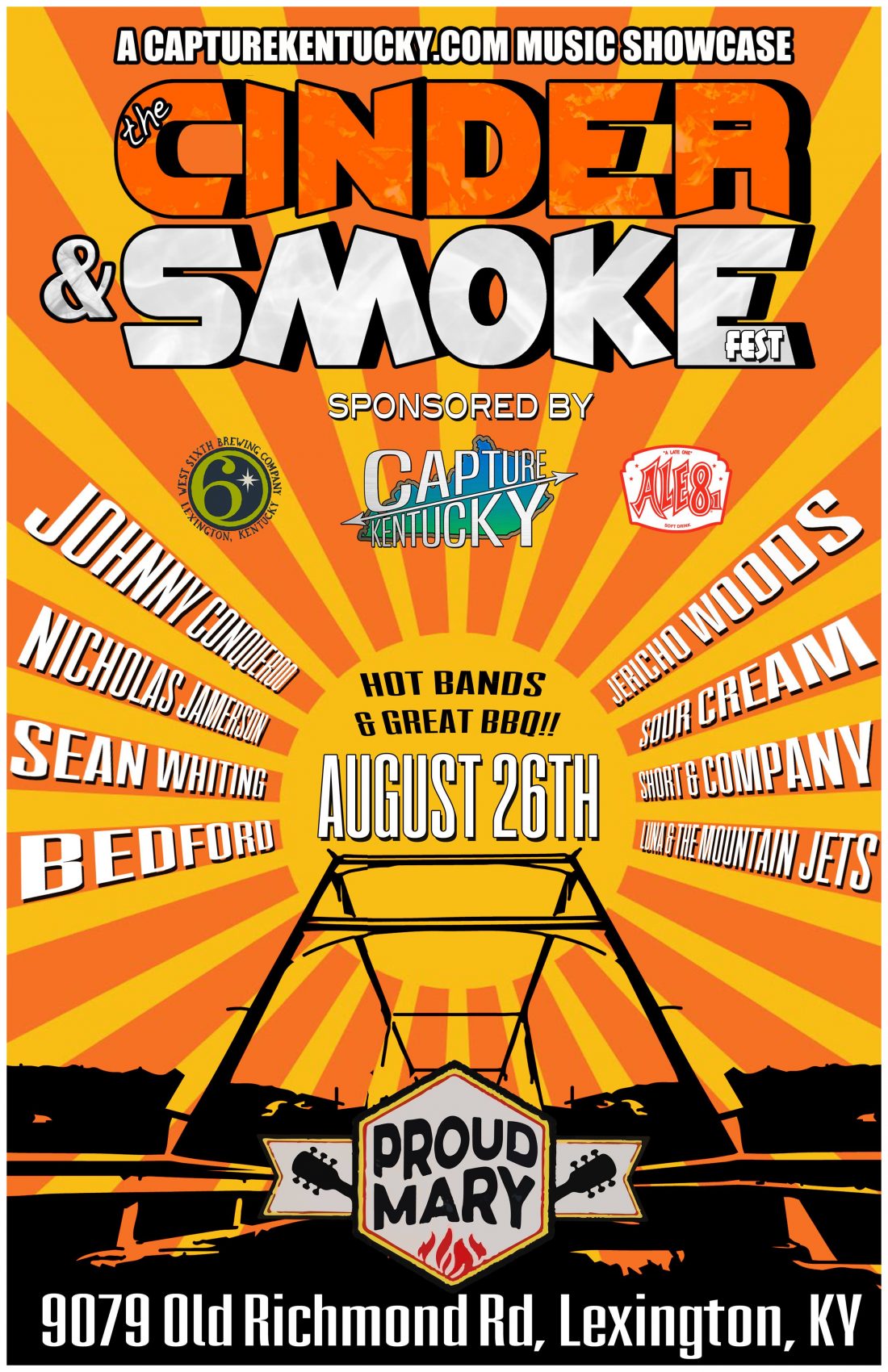 Cinder & Smoke Fest Promises Great Food, Cold Drinks And The Perfect